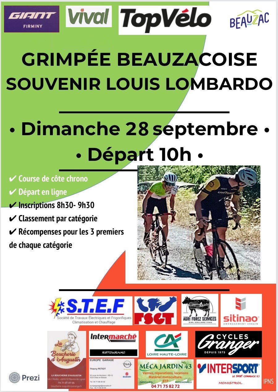 Grimpée Beauzacoise 28 septembre