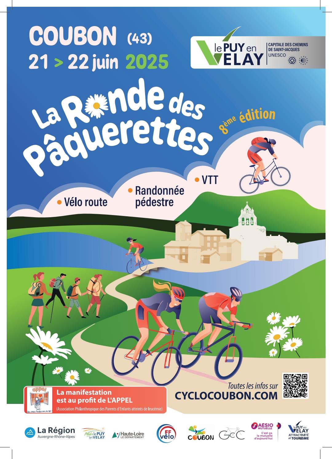 Ronde des Pâquerettes Coubon 21-22 juin