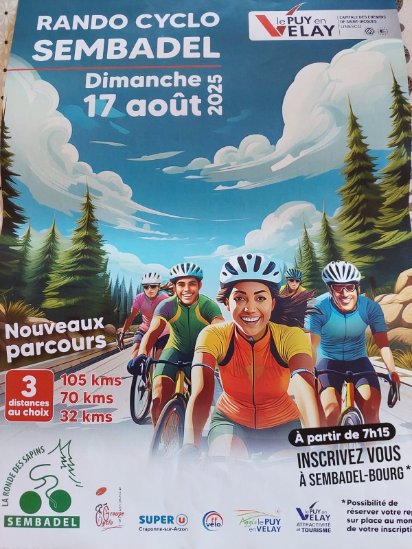 Rando Cyclo Sembadel 17 août